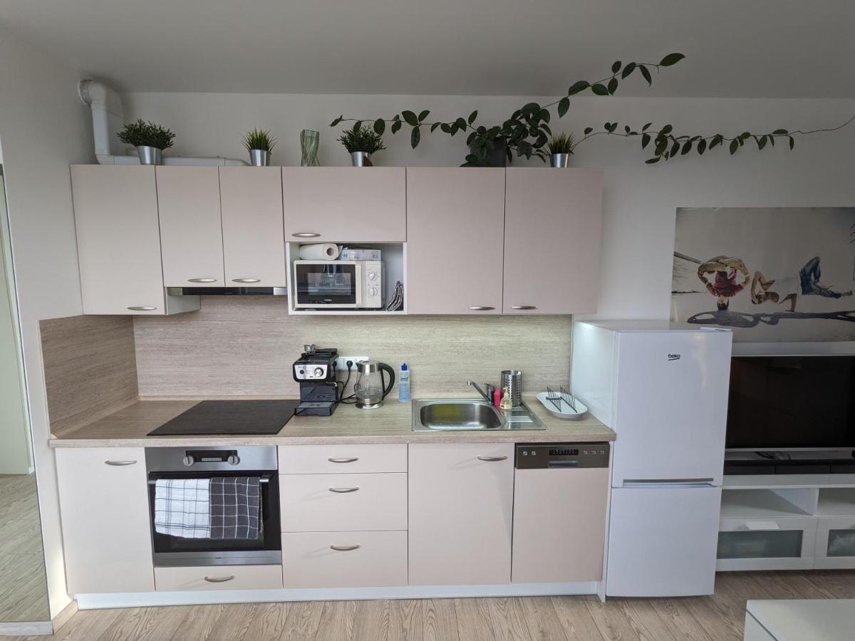 Cozy Apartment With Big Terrace In Central Prague - Karlin Bagian luar foto